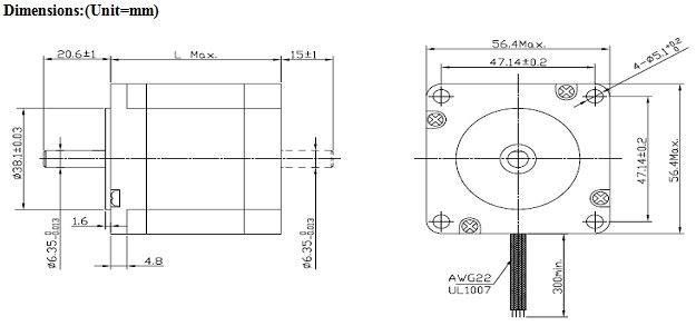 JKM-NEMA23-57mm-Two-Phase-Stepper-Motor-09-Degree-76mm-28A-990677-1