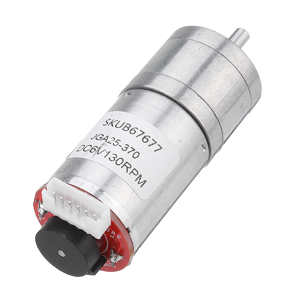 Machifit-25GA370-DC-6V-Micro-Gear-Reduction-Motor-with-Encoder-Speed-Dial-Reducer-1491039-2