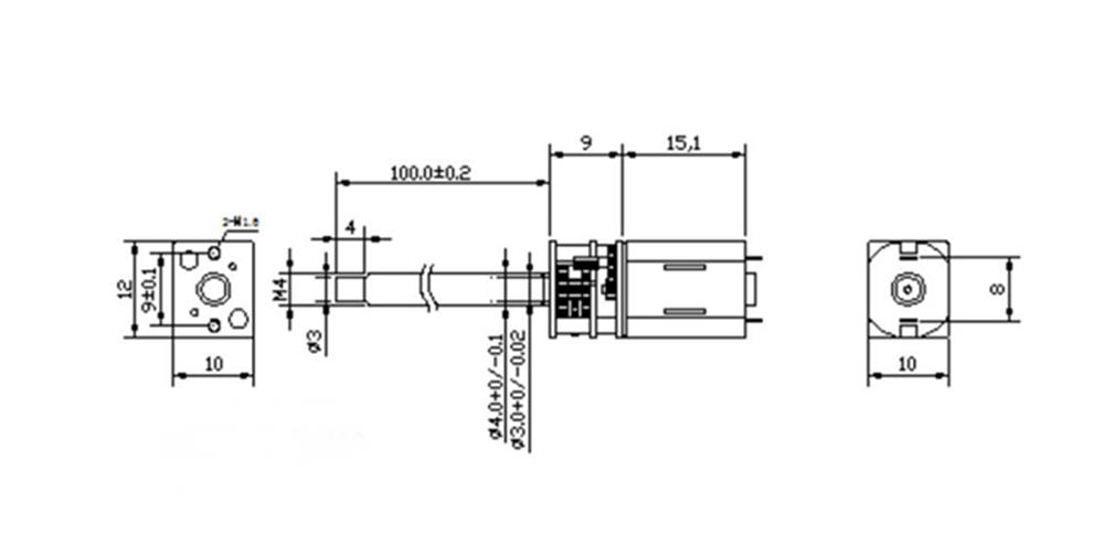 Machifit-GA12N20-M4100-6V-60RPM12V-200RPM-DC-Speed-Reduction-Gear-Motor-N20-Motor-1341687-10