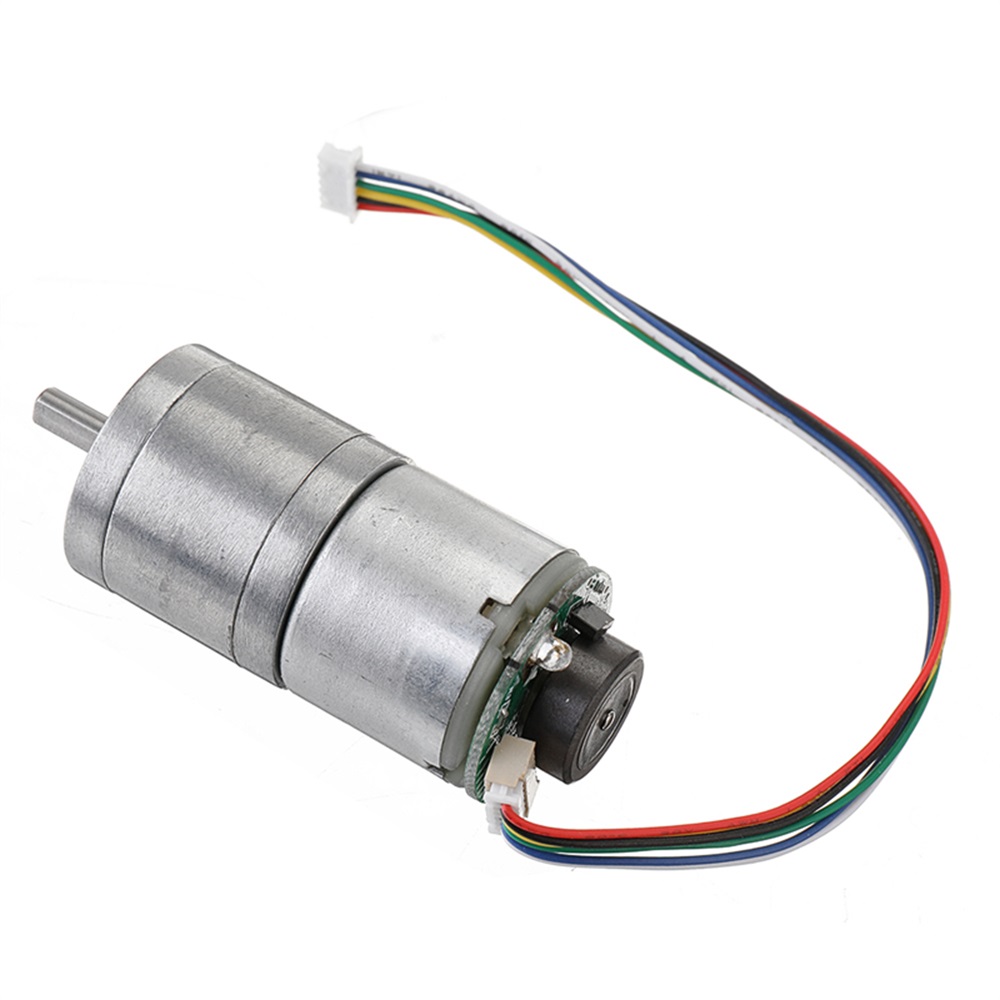 Machifit-GM25-310-12V-30RPM-Encoder-Gear-Motor-DC-Gear-Motor-with-Cable-1848697-7