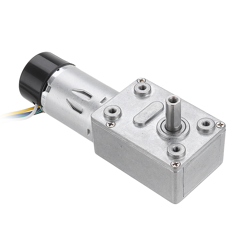 Machifit-JGY-370-DC-12V-103090150RPM-Motor-Reduction-Gear-Turbine-Worm-Self-locking-Encoder-Signal-F-1504101-2