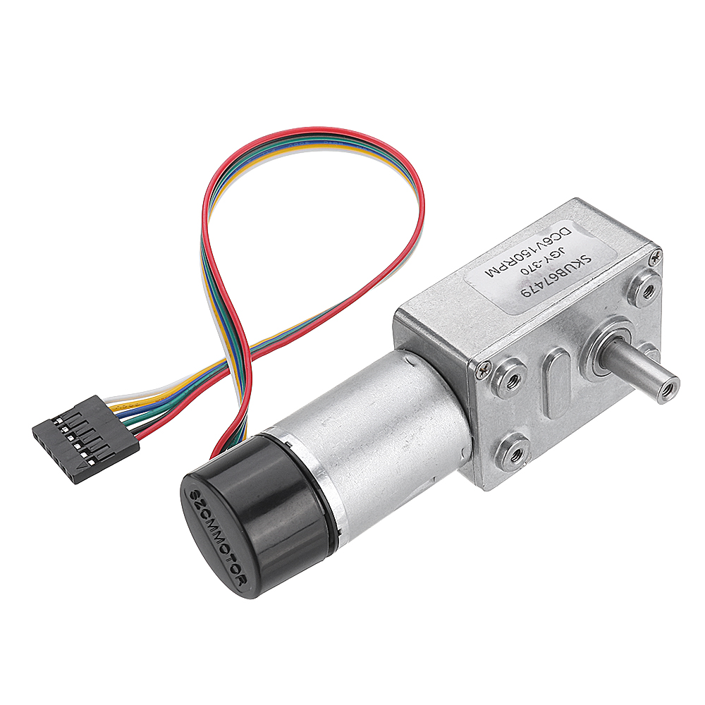 Machifit-JGY-370-DC-6V-Reduction-Gear-Turbine-Motor-Worm-Self-locking-Encoder-Motor-Signal-Feedback-1504106-1