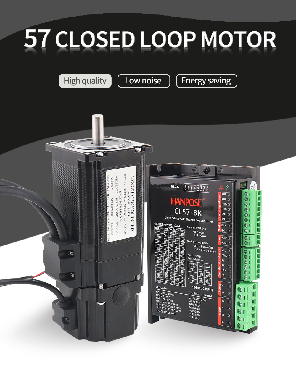 Permanent-Magnet-Brake-Closed-loop-Stepping-Motor-57EH76-YC-PD-Servo-Motor-CL57-BK-Driver-40A-22Nm-5-1909581-1