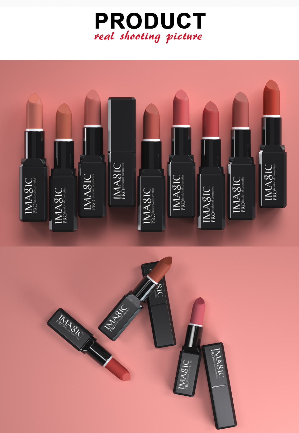IMAGIC-Matte-Velvet-Lipstick-16Colors-Waterproof-Long-lasting-Nude-Glossy-Lipstick-1650694-7