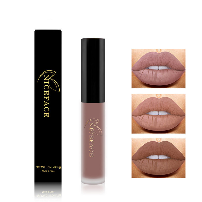NICEFACE-Matte-Liquid-Lipstick-Makeup-Lip-Gloss-Long-Lasting-Waterproof-Lips-Cosmetics-1207822-9