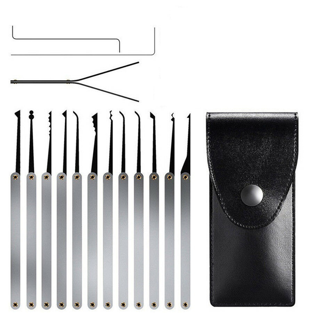 17Pcs-Unlocking-Lock-Picks-Tools-Set-Key-Extractor-Transparent-Practice-Padlocks-1574152-3