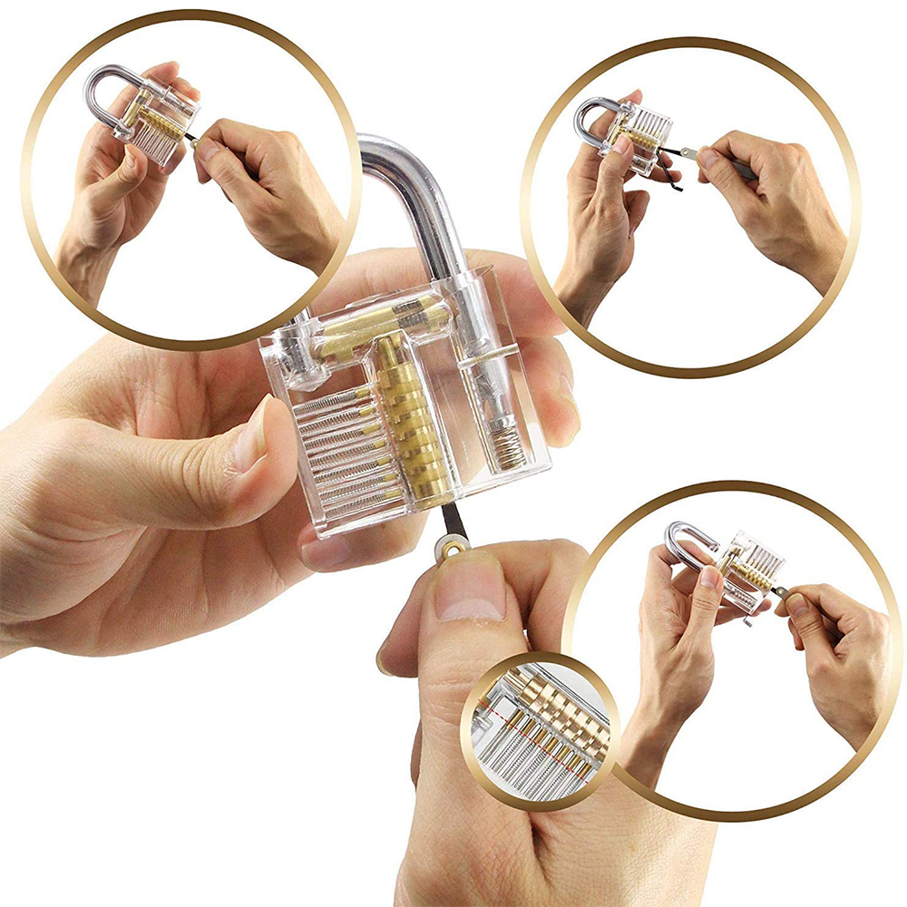 34-Pcs-Lock-Repair-Sets-Unlocking-Practice-Lock-Pick-Key-Extractor-Padlock-Kit-1687316-4