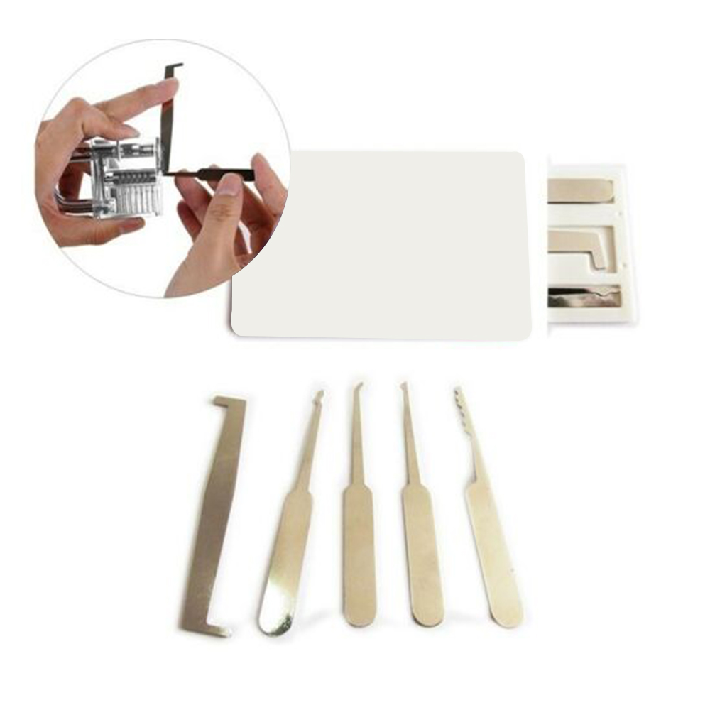 34-Pcs-Lock-Repair-Sets-Unlocking-Practice-Lock-Pick-Key-Extractor-Padlock-Kit-1687316-7