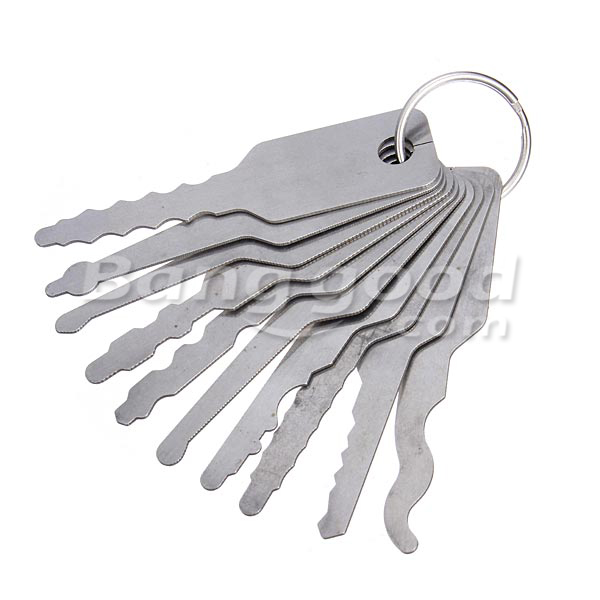 DANIU-10pcs-Jiggler-Keys-Lock-Pick-For-Double-Sided-Lock-Lock-Picks-Tool-917387-2