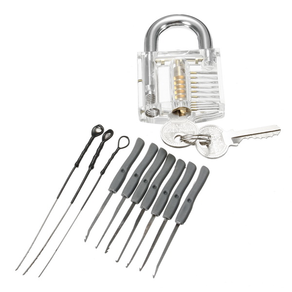 Mini-Locksmith-Tool-Suit-Set-Lock-Pick-Tools-Training-Lock--Keys-Suit-Set-with-Key-Remover-1119352-2