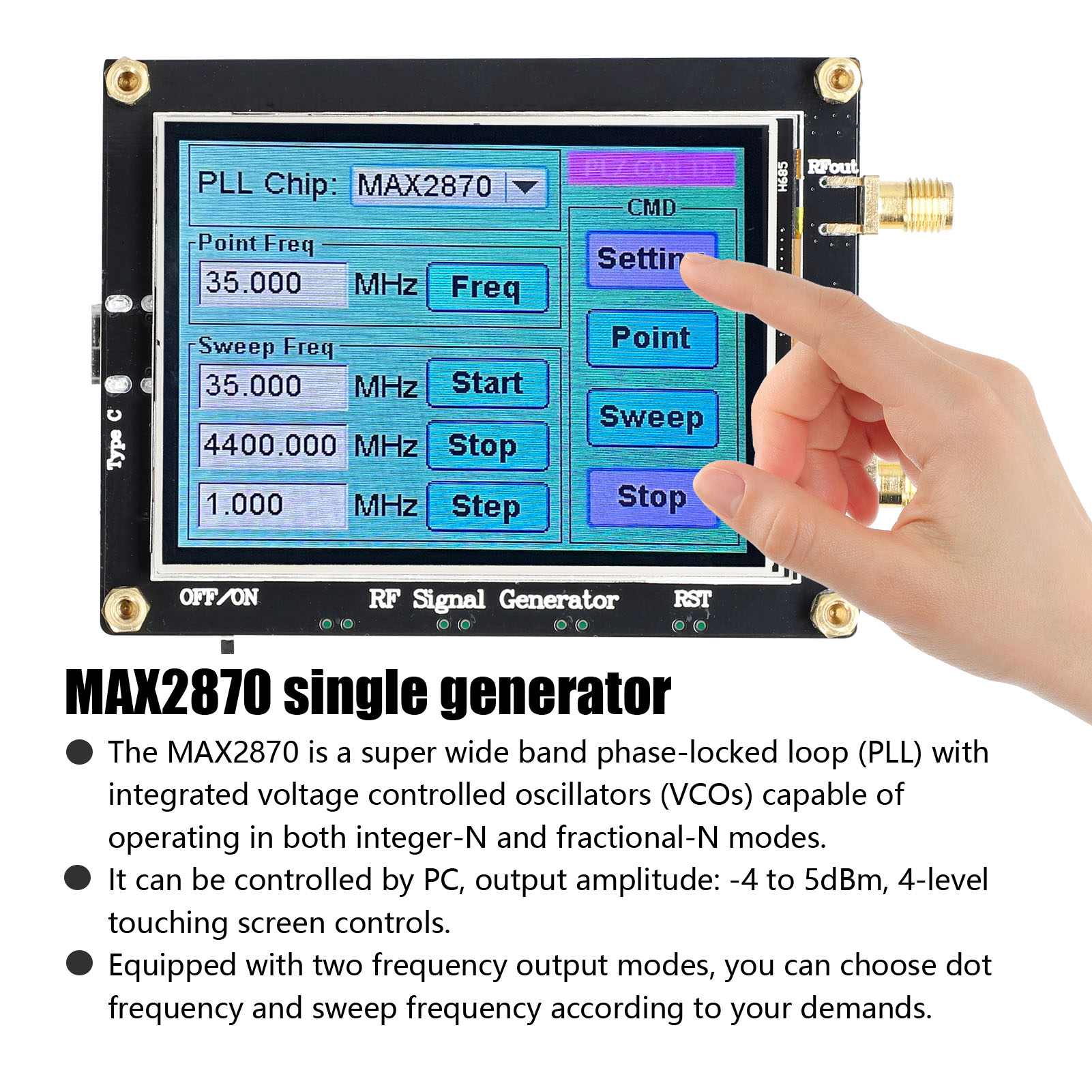 MAX2870-Signal-Generator-235MHz-6000MHz-PLL-Frequency-Touching-Screen-LCD-Display-Radio-Frequency-Si-1918198-2