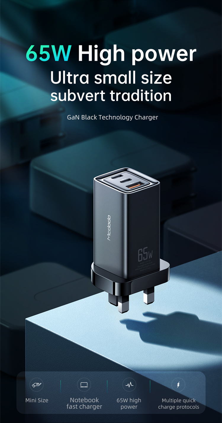 MCDODO-GaN-65W-QC30-PD-USB-Charger-Three-Port-PPS-Travel-Charger-Adapter-Fast-Charging-For-iPhone-12-1795483-1