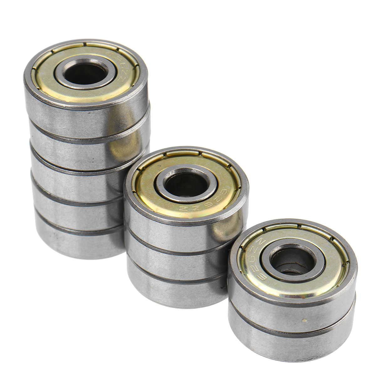 10Pcs-High-Carbon-Steel-Ball-Bearing-Skate-Wheels-For-Skateboard-Bearings-1657359-4