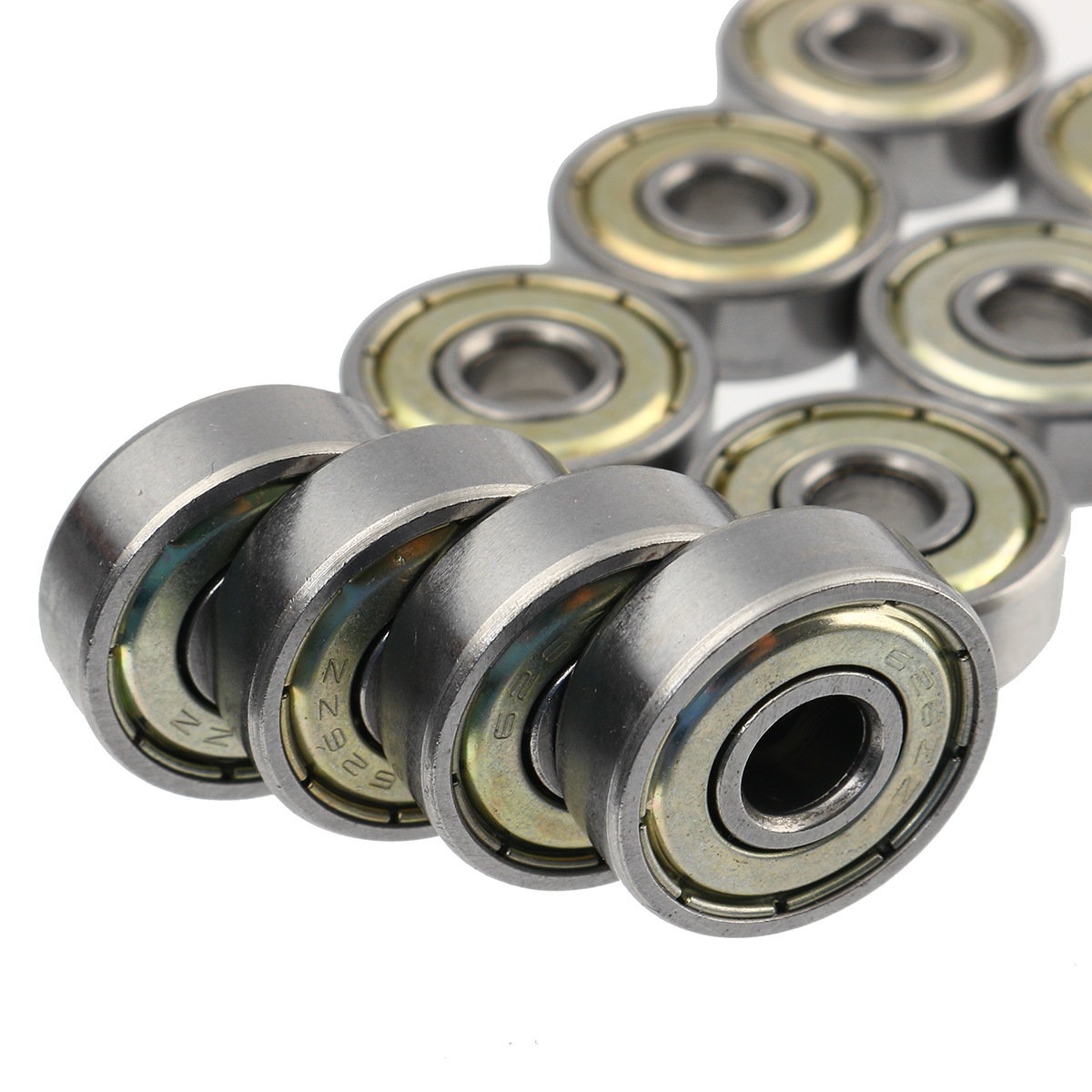 10Pcs-High-Carbon-Steel-Ball-Bearing-Skate-Wheels-For-Skateboard-Bearings-1657359-6