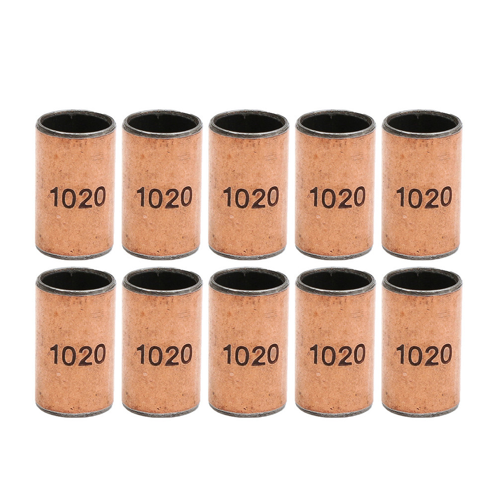 10pcs-10x12x20mm-Ball-Bearing-Bushing-Copper-Alloy-Bearing-Bushing-1126185-1