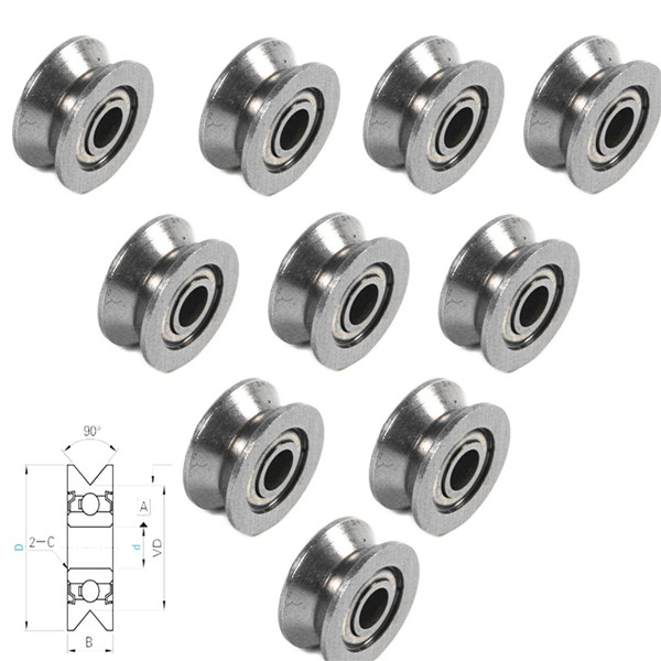 10pcs-624VV-V-Groove-Sealed-Ball-Bearings-V-Groove-4x13x6mm-15mm-Deep-Ball-Bearings-1049989-2