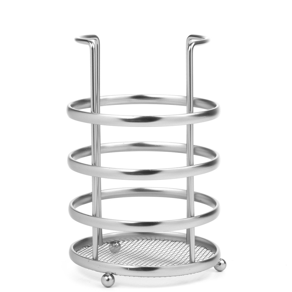 11X17cm-Round-Tableware-and-Chopstick-Holder-Metal-Tool-Storage-Basket-1671893-3