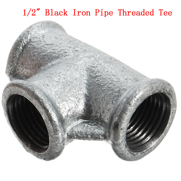 12-Inch-Inner-Diameter-Black-DN15-Malleable-Cast-Iron-Threaded-Tee-Fitting-1144672-1