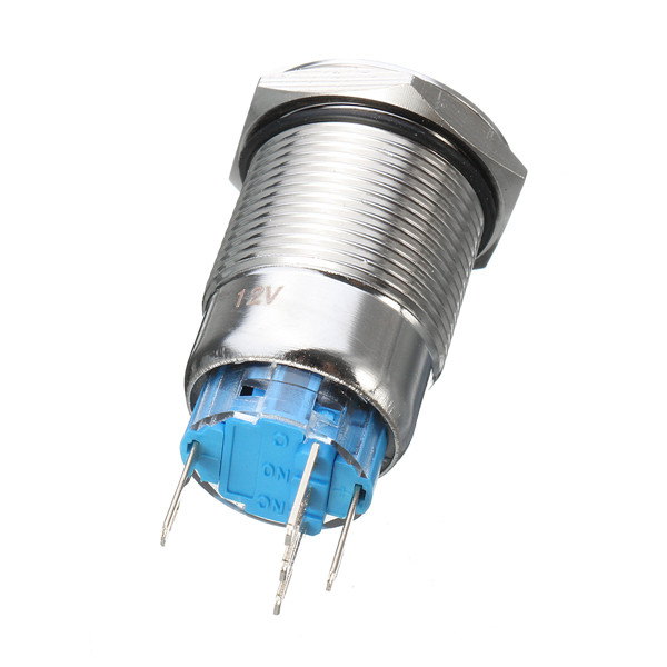 12V-5-Pin-19mm-Led-Light-Stainless-Steel-Push-Button-Momentary-Switch-Sliver-1181527-6