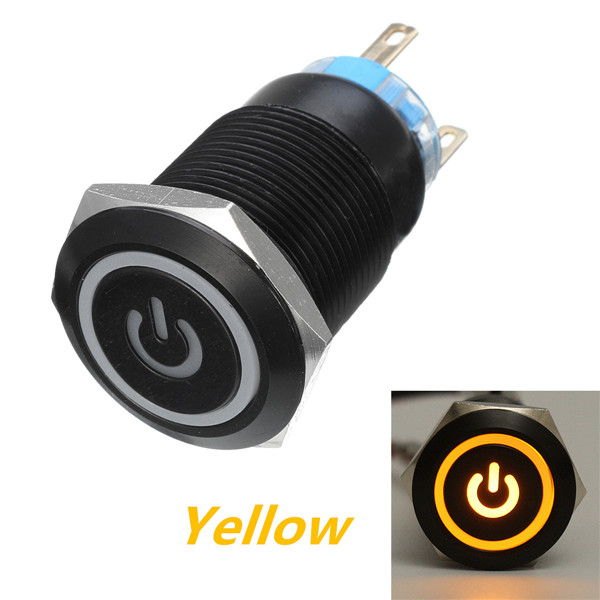 12V-5-Pin-19mm-Led-Metal-Push-Button-Momentary-Power-Switch-Waterproof-Switch-Black-1181530-9