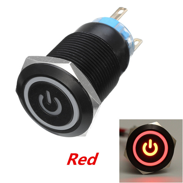 12V-5-Pin-19mm-Led-Metal-Push-Button-Momentary-Power-Switch-Waterproof-Switch-Black-1181530-10