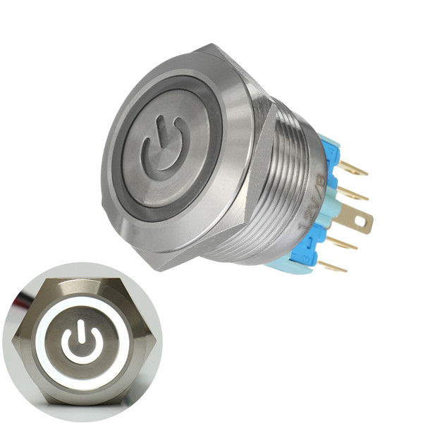 12V-6-Pin-22mm-Push-Button-Momentary-Switch-with-Led-Light-1164849-10