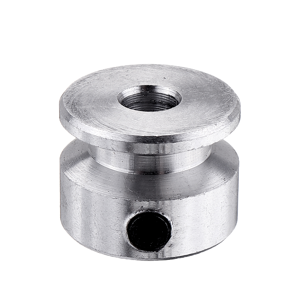 16mm-Single-Groove-Pulley-4568mm-Fixed-Bore-Pulley-Wheel-for-Motor-Shaft-6mm-Belt-1561879-5