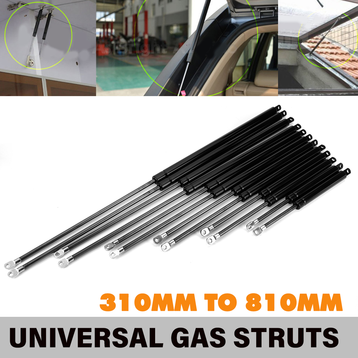 2Pcs-310-810mm-Extended-100-350-Compressed-Universal-800N-Force-Gas-Springs-Struts-Lifters-Supports--1777718-1