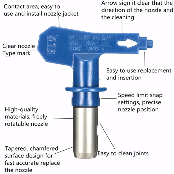 4-Series-13-17-Blue-Airless-Sprayer-Gun-Tips-For-Wagner-Titan-Paint-Spray-Tip-1076964-2