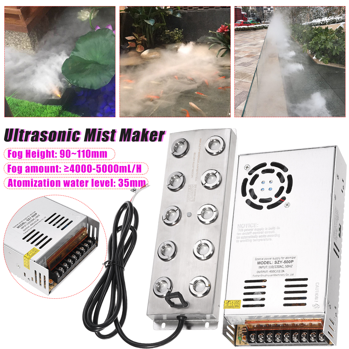 5000mLH-10-Head-Ultrasonic-Mist-Maker-Fogger-Humidifier-Greenhouse-Aeromist-Hydroponics-with-Switchi-1781002-1