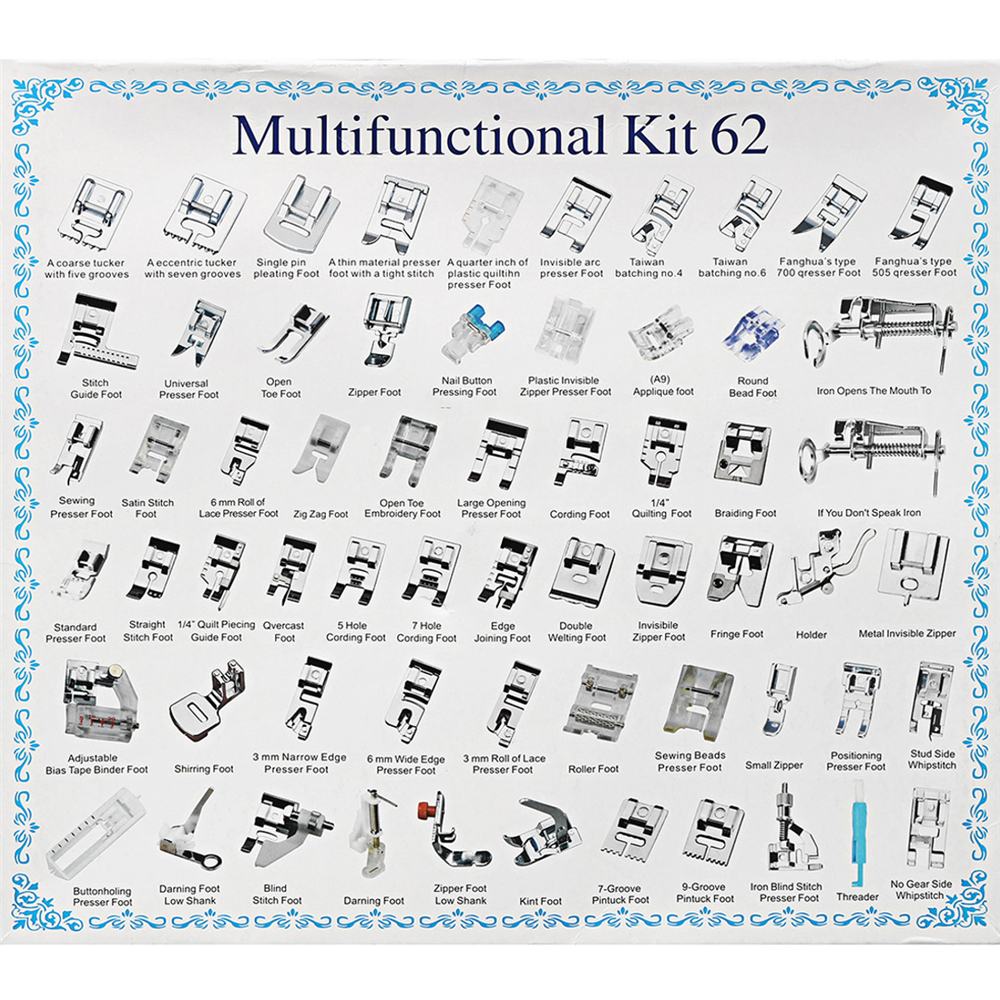 62pcs-Presser-Foot-Press-Feet-for-Brother-Singer-Domestic-Sewing-Machine-Kit-1434246-8