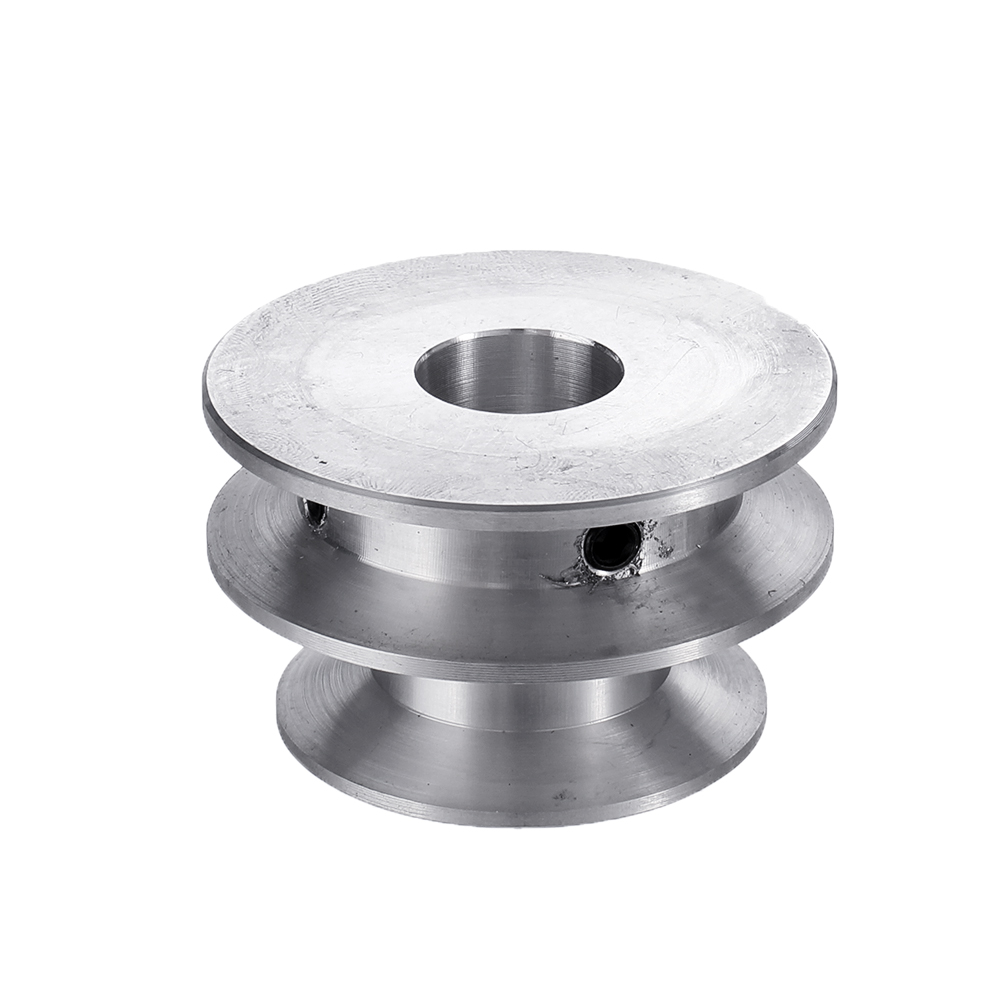 Aluminum-Alloy-4050mm-Double-Groove-Pulley-8-20MM-Fixed-Bore-V-shape-Pulley-Wheel-for-10MM-Belt-1561884-8