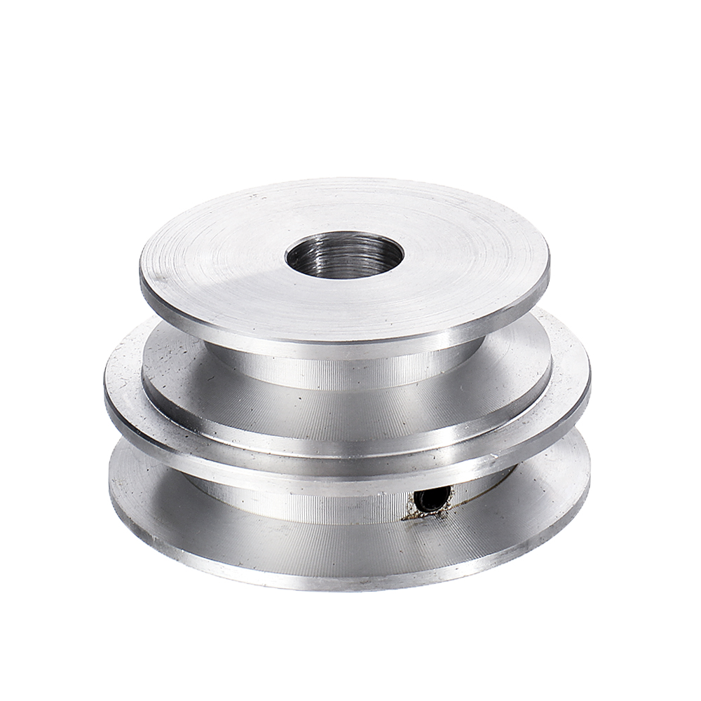 Aluminum-Alloy-Double-Groove-6050MM-Pulley-Wheel-8-20MM-Fixed-Bore-Pulley-for-Motor-Shaft-10MM-Belt-1561885-5