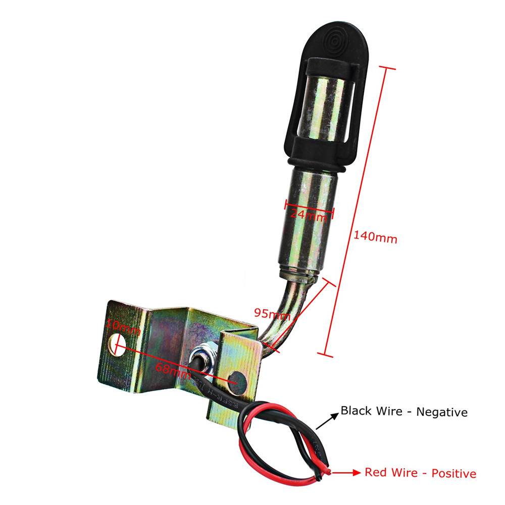 DIN-Beacon-Threaded-Mounting-Pole-Stem-for-Flashing-Rotating-Warning-Light-Amber-Work-Light-1300524-9