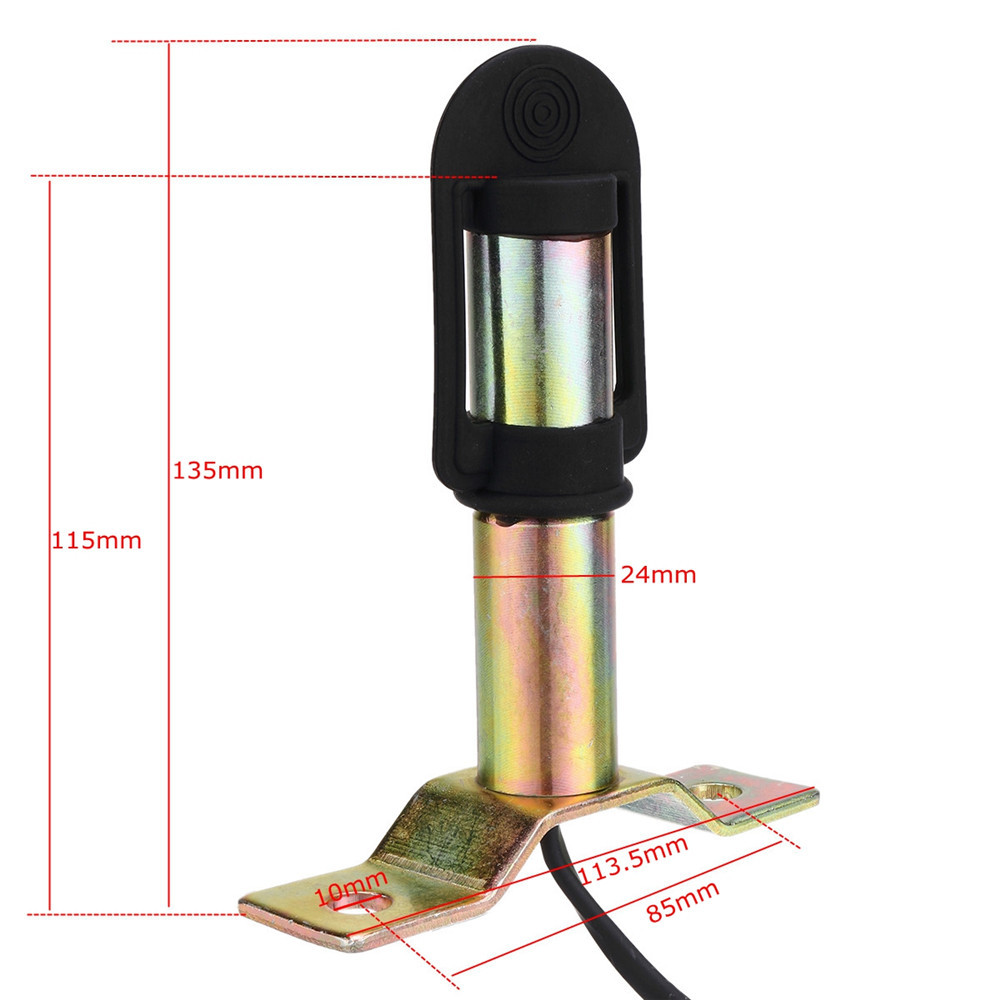DIN-Pole-Rotating-Flashing-Beacon-Flexible-Mount-Bracket-Tractor-Mounting-Light-Work-Light-1300523-9