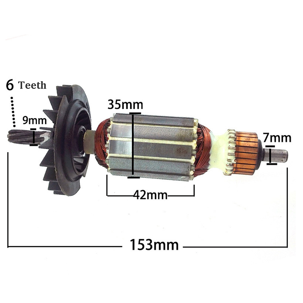 Electric-Hammer-Rotor-6-Teeth-Pure-Copper-Motor-Rotor-Accessories-For-Bosch-26-Impact-Drill-Machine-1586122-4