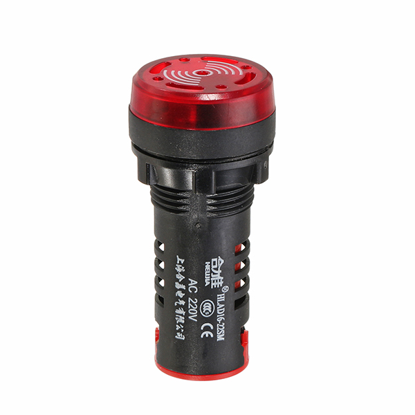 Machifit-AD16-22SM-AC-220V-22mm-Indicator-Light-Signal-Lamp-Flash-Buzzer-Red-1261757-3