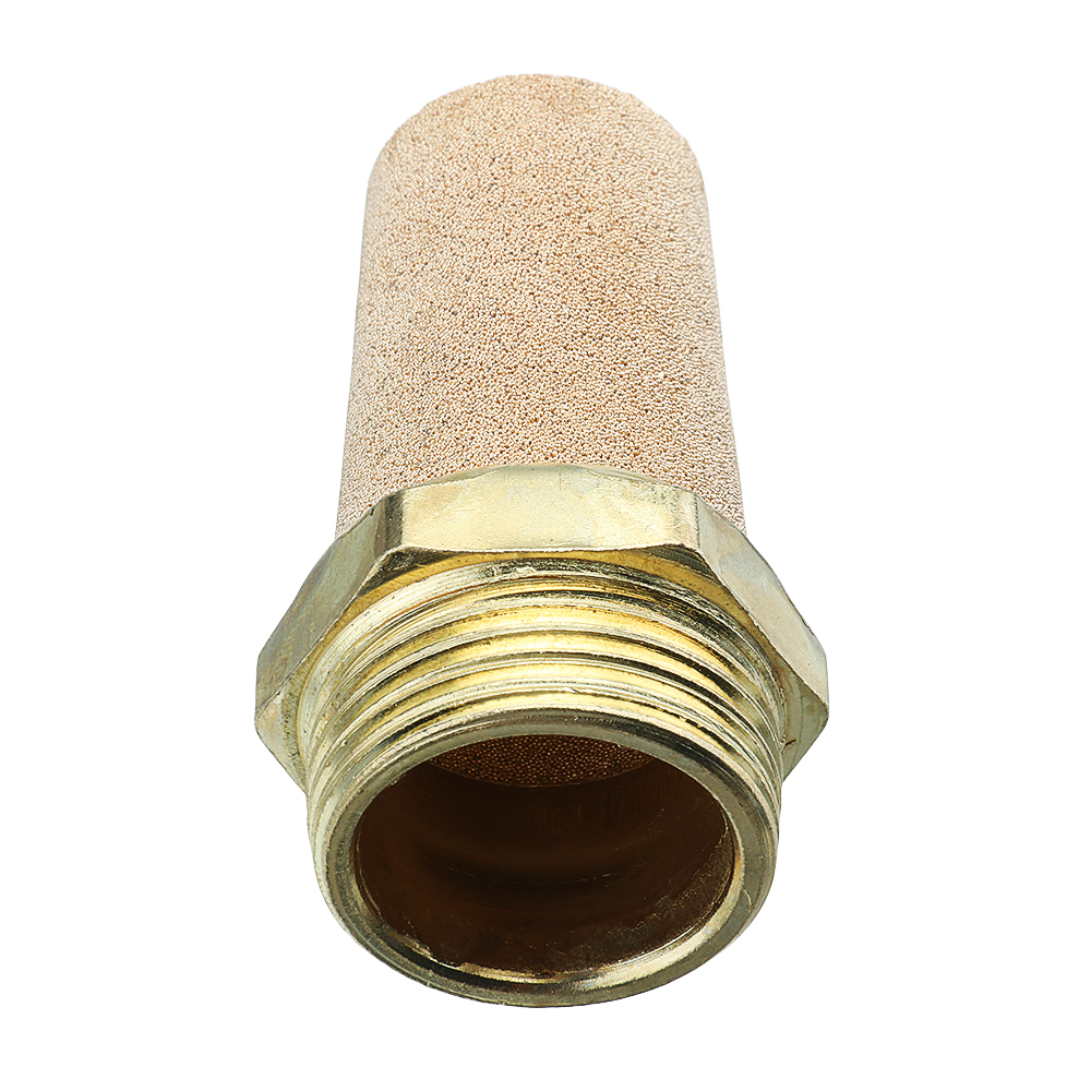 Machifit-M5-18-14-38-12-1-Inch-Thread-Muffer-lLong-Head-Pneumatic-Solenoid-Valve-Copper-Muffler-1399371-6