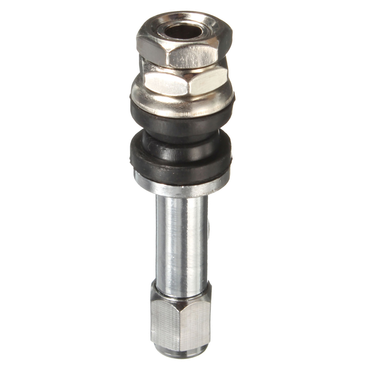 Universal-Chrome-Flush-Mount-Metal-Tire-Tyre-Valve-Stems-Bolt-With-Cap-TR48-1633126-1