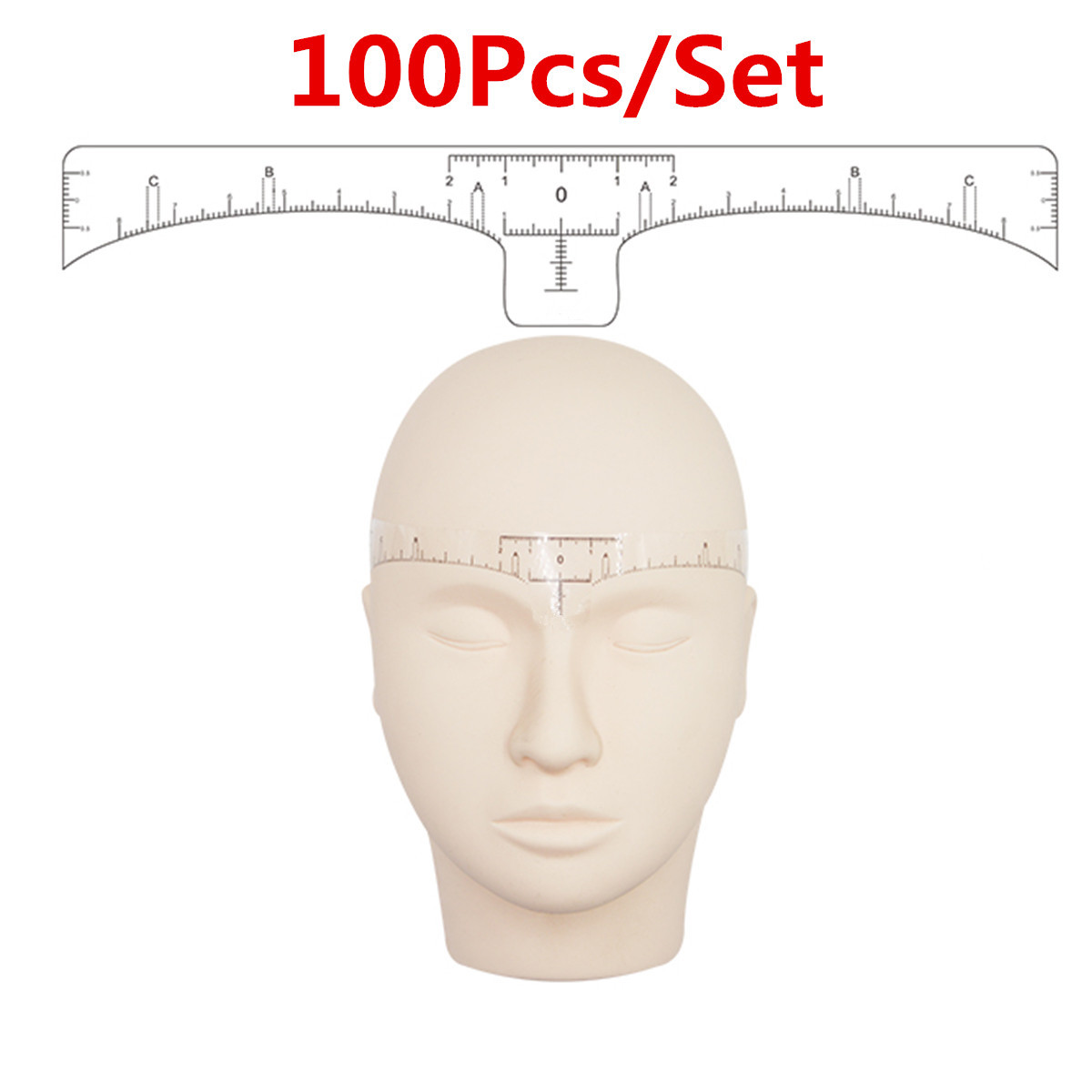 100PCS-Eyebrow-Stencil-One-time-Eyebrow-Grooming-Stencil-Measure-Ruler-Brow-Shaper-Makeup-Shaping-To-1940017-2