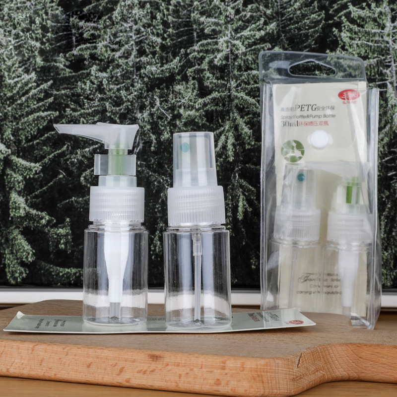 2Pcs--20ml--Transparent-Plastic-Spray-Bottle-Set-Squeeze-Hose-Bottle-Lotion-Moisturizing-Cream-Sub-b-1665430-1