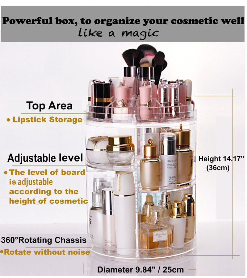 3-Tier-Acrylic-Cosmetic-Makeup-Jewelry-360deg-Rotating-Storage-Organizer-Case-1197699-1