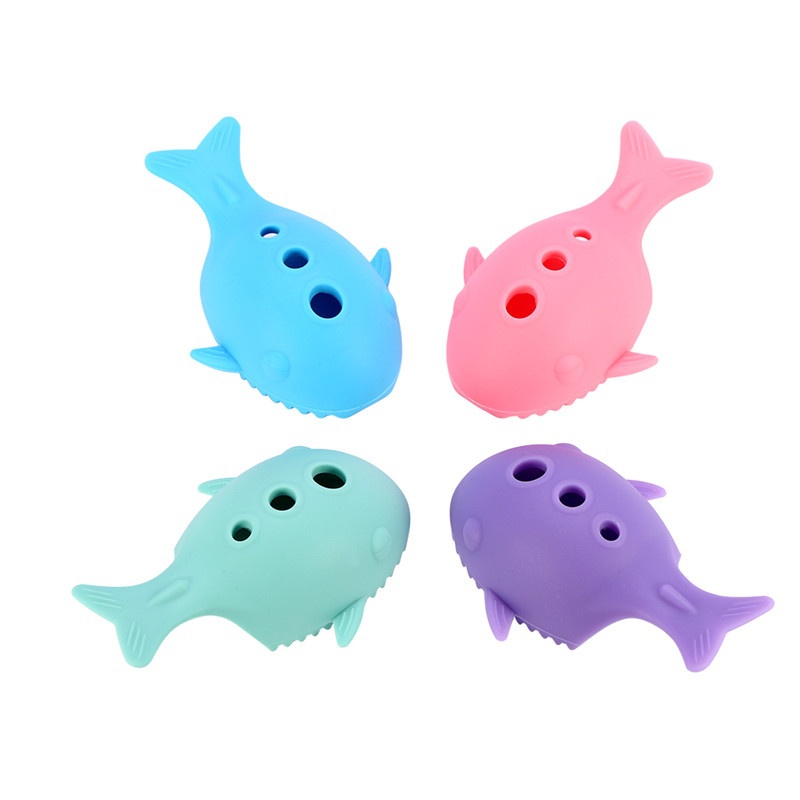 4-Colors-Cute-Malfunctional-Whale-Shaped-Silicone-Makeup-Brushes-Cleaning-Washing-Holder-Tools-1336070-3