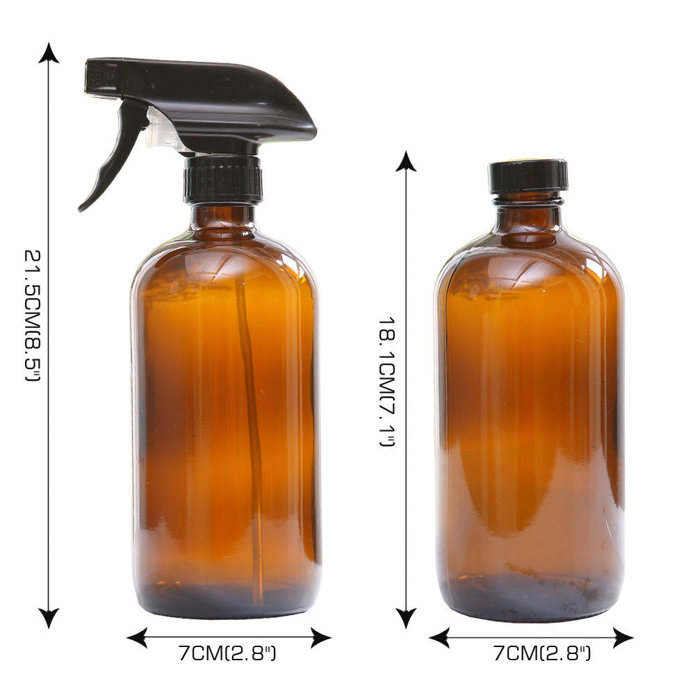 500ml-Amber-Glass-Spray-Refillable-Bottles-Water-Sprayer-1293904-11