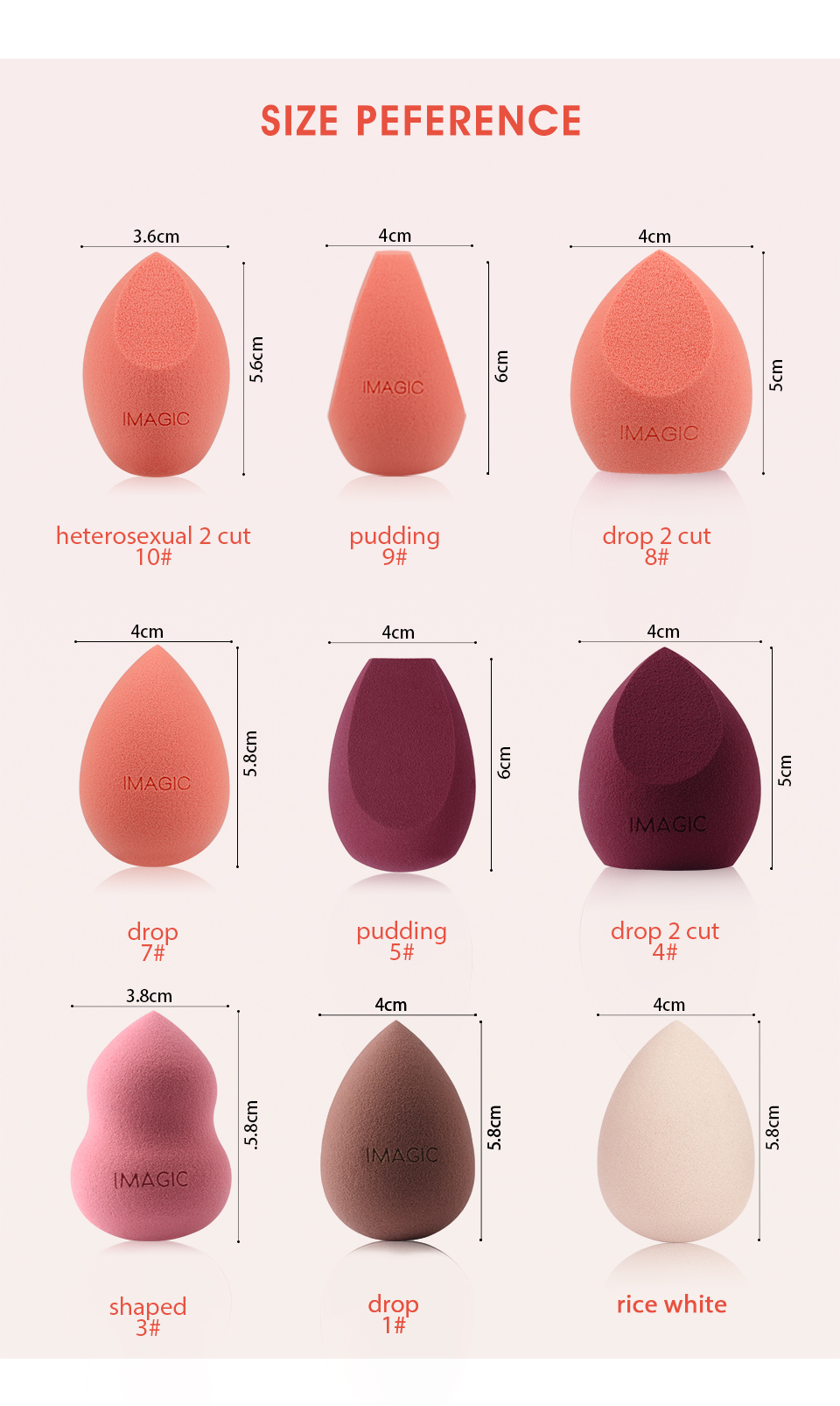 IMAGIC-Professional-Foundation-Makeup-Sponge-Geometric-Section-Soft-Makeup-Puff-1650690-8