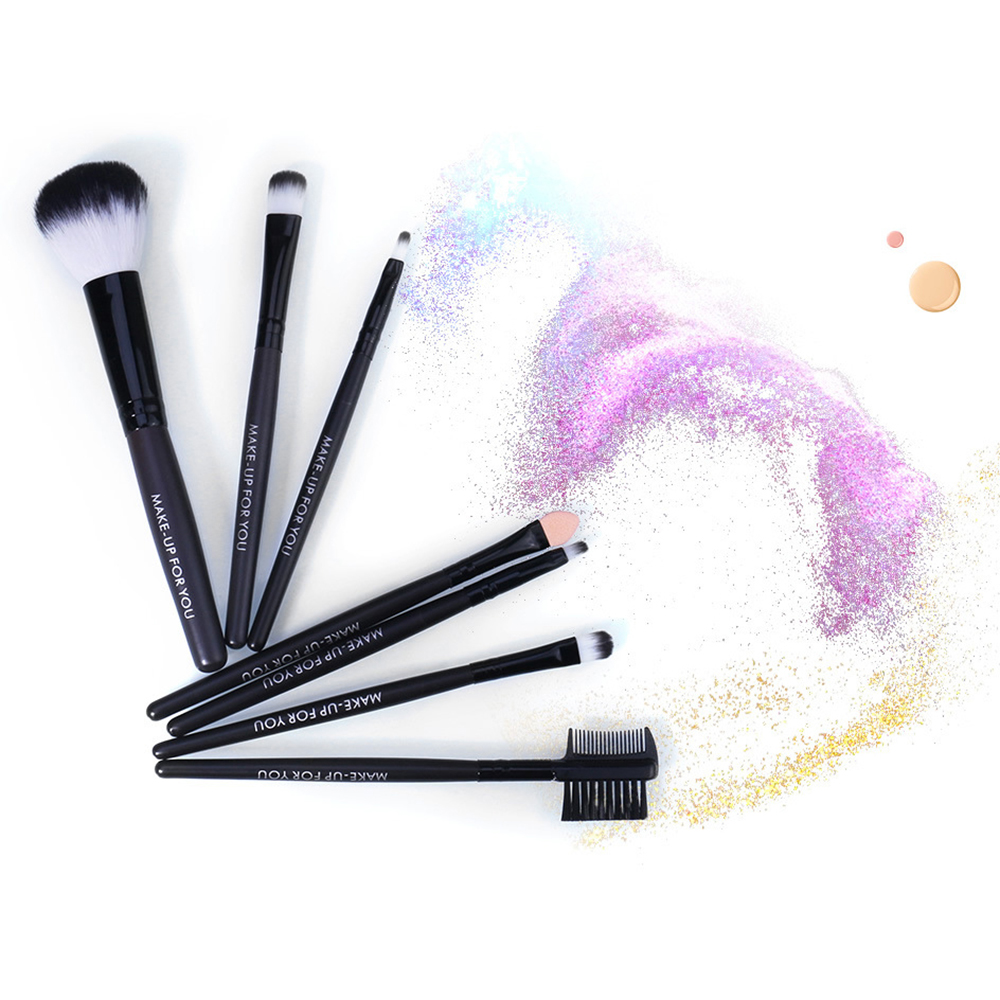 OTWOO-7Pcs-Hot-Red-Makeup-Brushes-Set--Face-Eye-Makeup-Brush-Kit-Soft-Hair-Multifunctional-Cosmetic--1379056-4
