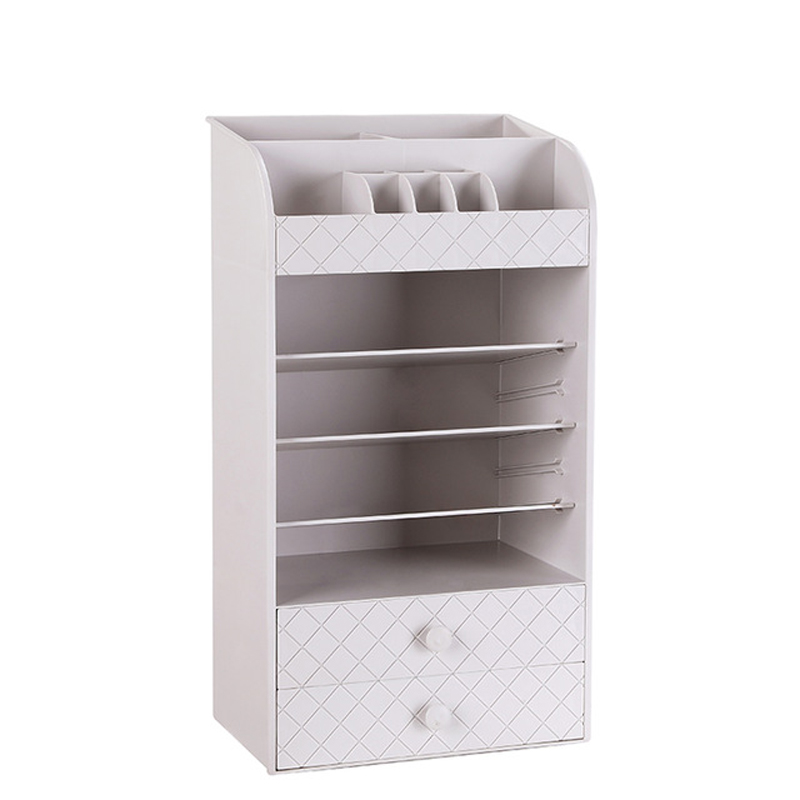 White-Plastic-Jewelry-Cosmetic-Storage-Bag-Small-Drawer-Organizer-Box-Multi-functional-Desk-Sundries-1658438-1