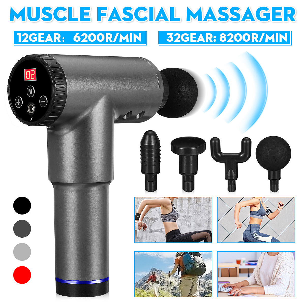 11232-Gears-Electric-Percussion-Massager-Deep-Muscle-Pain-Relief-Therapy-Device-W-4-Heads-1733459-2