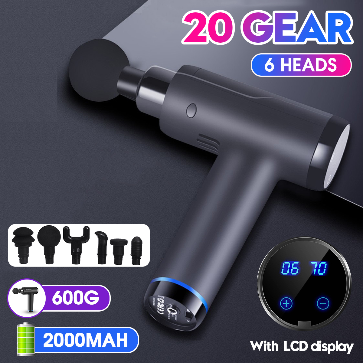 12V-20-Gear-Display-Electric-Percussion-Massager-6-Speeds-2000mAh-Fascia-Muscle-Vibrating-Relaxing-D-1649985-1