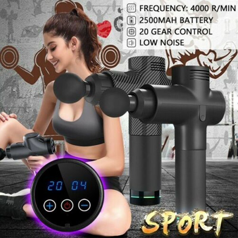 2000mAh-Electric-Percussion-Massager-20-Levels-Rechargeable-Low-Noise-Fascia-Muscle-Vibration-Relaxa-1618008-2